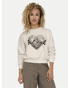 Толстовка обычного кроя, бежевый Only