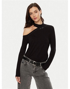 Блуза стандартного кроя, черный Liu jo