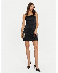 Коктейльное платье стандартного кроя, черный Guess