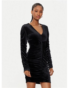 Коктейльное платье облегающего кроя, черный Guess