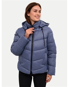 Пуховик стандартного кроя, синий Kaffe