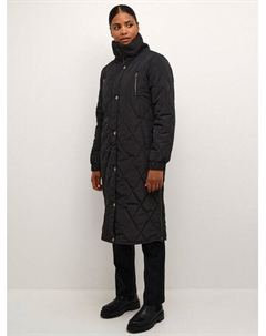 Пуховик стандартного кроя, черный Kaffe