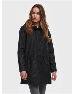 Дождевик стандартного кроя, черный Only