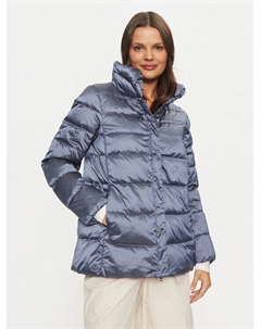 Пуховик стандартного кроя, синий Geox