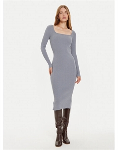 Платье на каждый день, стандартного кроя, синий Guess