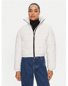 Пуховик стандартного кроя, белый Joma