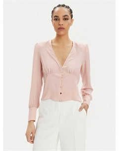 Блуза стандартного кроя, розовый Liu jo