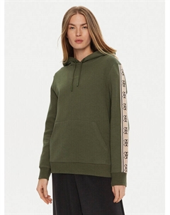 Толстовка обычного кроя, зеленый Guess