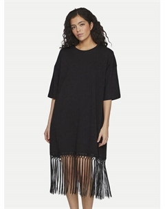 Платье на каждый день oversize, черный Vila