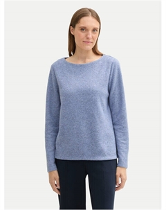 Свитер обычного кроя, синий Tom tailor