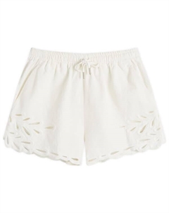 Шорты с вышивкой Safa Étoile, белый Isabel marant