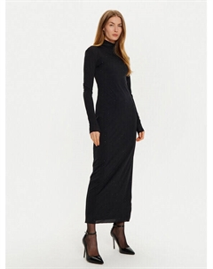 Платье на каждый день, стандартного кроя, черный Max&co