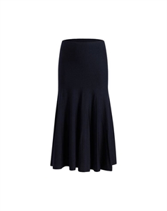 Юбка Mayu Skirt Midnight Navy, синий Khaite