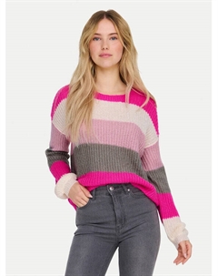 Свитер обычного кроя, розовый Jdy