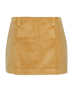 Юбка Corduroy Mini Skirt Yellow, желтый Miu miu