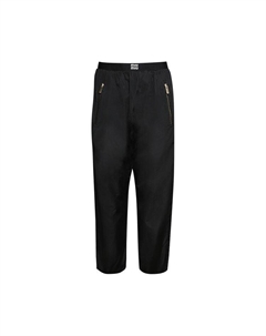Джоггеры Technical Silk Joggers Black, черный Miu miu