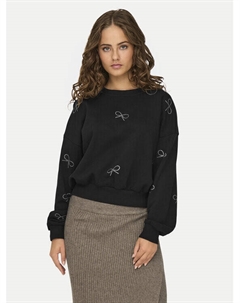 Толстовка обычного кроя, черный Only