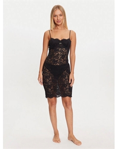 Ночная рубашка стандартного кроя, черный Guess