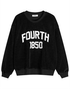 Толстовка Cadie Velour, черный 4th & reckless