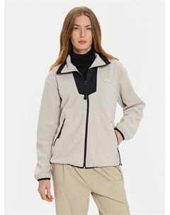 Флисовая куртка стандартного кроя, бежевый Columbia