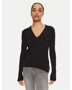 Свитер обычного кроя, черный Liu jo