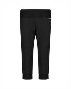 Женские капри стрейч, черный Cmp