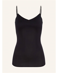 Бюстгальтер-рубашка хлопок бесшовный, черный Hanro