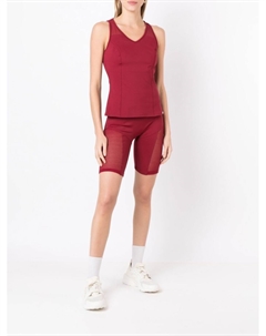 Спортивный топ с сетчатыми вставками, красный Amir slama