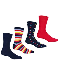 Носки Lifestyle 4 pairs, разноцветный Regatta