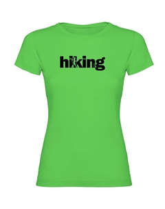 Футболка Word Hiking, зеленый Kruskis