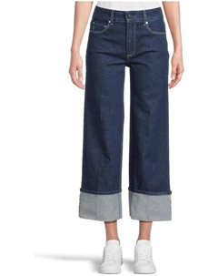 Джинсы Sasha Ankle Wide Cuff, цвет Casa Paige