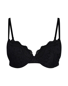 Бюстгальтер пуш-ап, черный Skiny