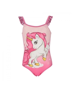 Купальник Badeanzug für Mädchen Schwimmkleidung Strandoutfit für, розовый Unicorn
