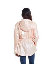 Женская куртка-анорак металлизированного цвета Weathercast