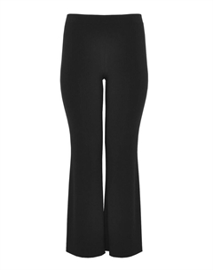 Тканевые брюки Boot cut Pants, черный Yoek