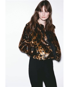 Пушистая куртка, бежевый H&m