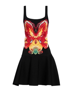 Платье, черный Alexander mcqueen