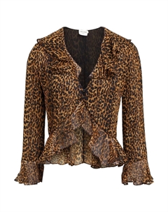 Рубашка, хаки Saint laurent