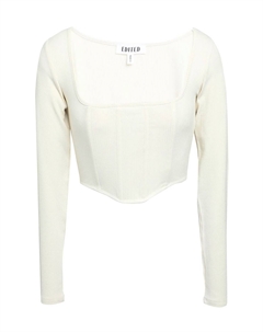 Топ, кремовый Edited