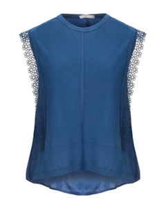 Топ, синий High