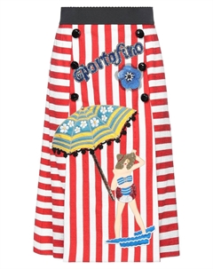 Юбка Dolce&Gabbana, красный Dolce&gabbana