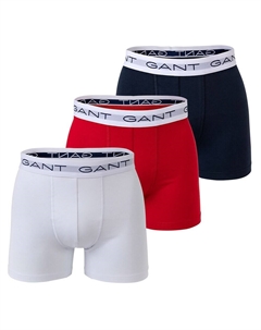 Трусы боксеры, синий/светло-красный/белый Gant