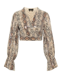 Блузка Blouse, бежевый Faina