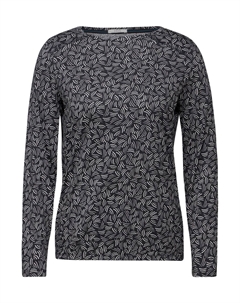 Лонгслив Shirt, темно-серый Cecil