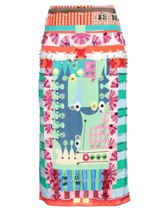 Юбка, коралл Dsquared2