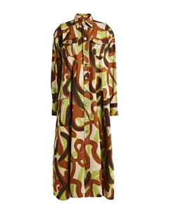 Тренч, зеленый Dsquared2