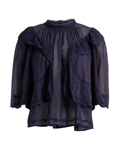 Топ, синий Isabel marant