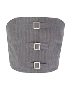 Топ, серый 8 by yoox