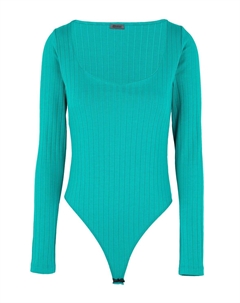 Футболка, изумрудно-зеленый 8 by yoox