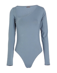 Боди, серый 8 by yoox